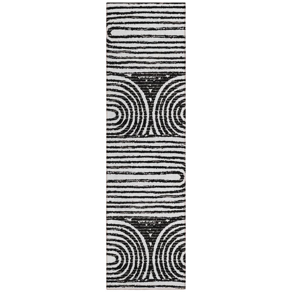 Chantille ACN540 Black 2'3" x 7'6" Rug. Picture 1