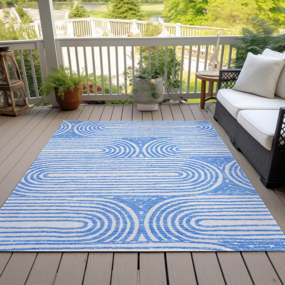 Chantille ACN540 Blue 2'6" x 3'10" Rug. Picture 8