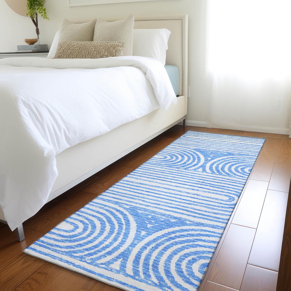 Chantille ACN540 Blue 2'3" x 7'6" Rug. Picture 6