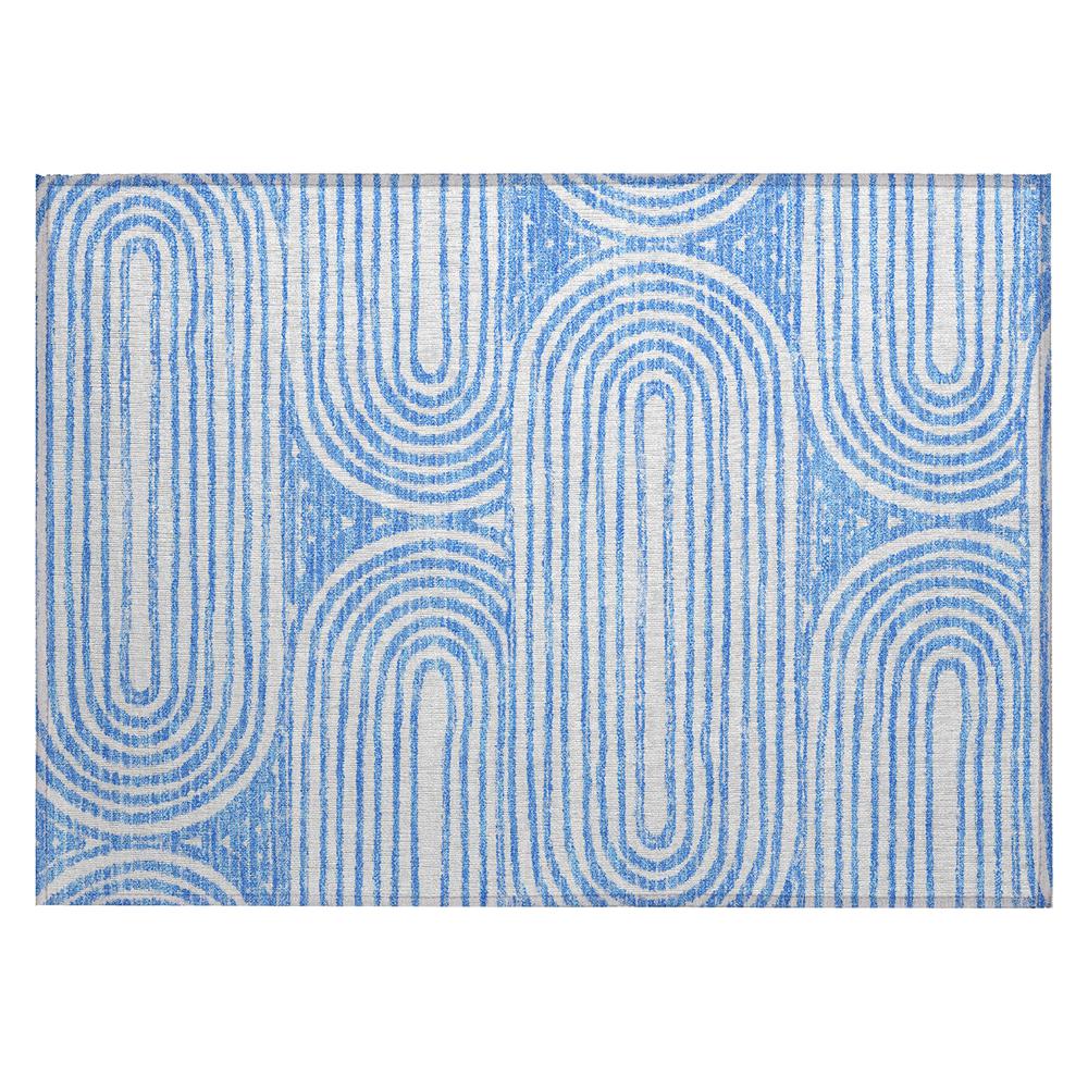 Chantille ACN540 Blue 1'8" x 2'6" Rug. Picture 1