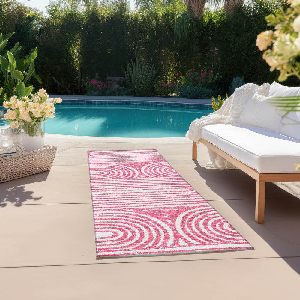 Chantille ACN540 Pink 2'3" x 7'6" Rug. Picture 7
