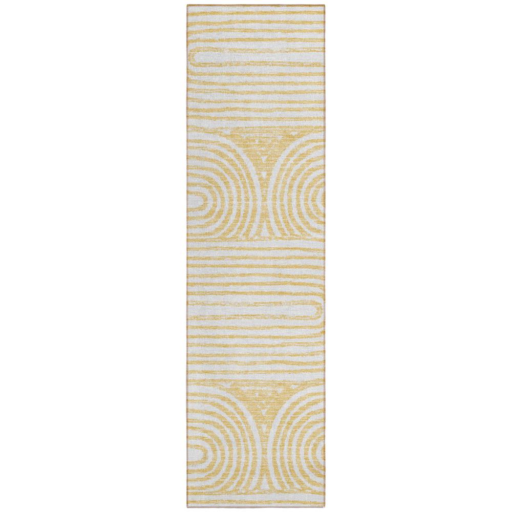 Chantille ACN540 Gold 2'3" x 7'6" Rug. Picture 1