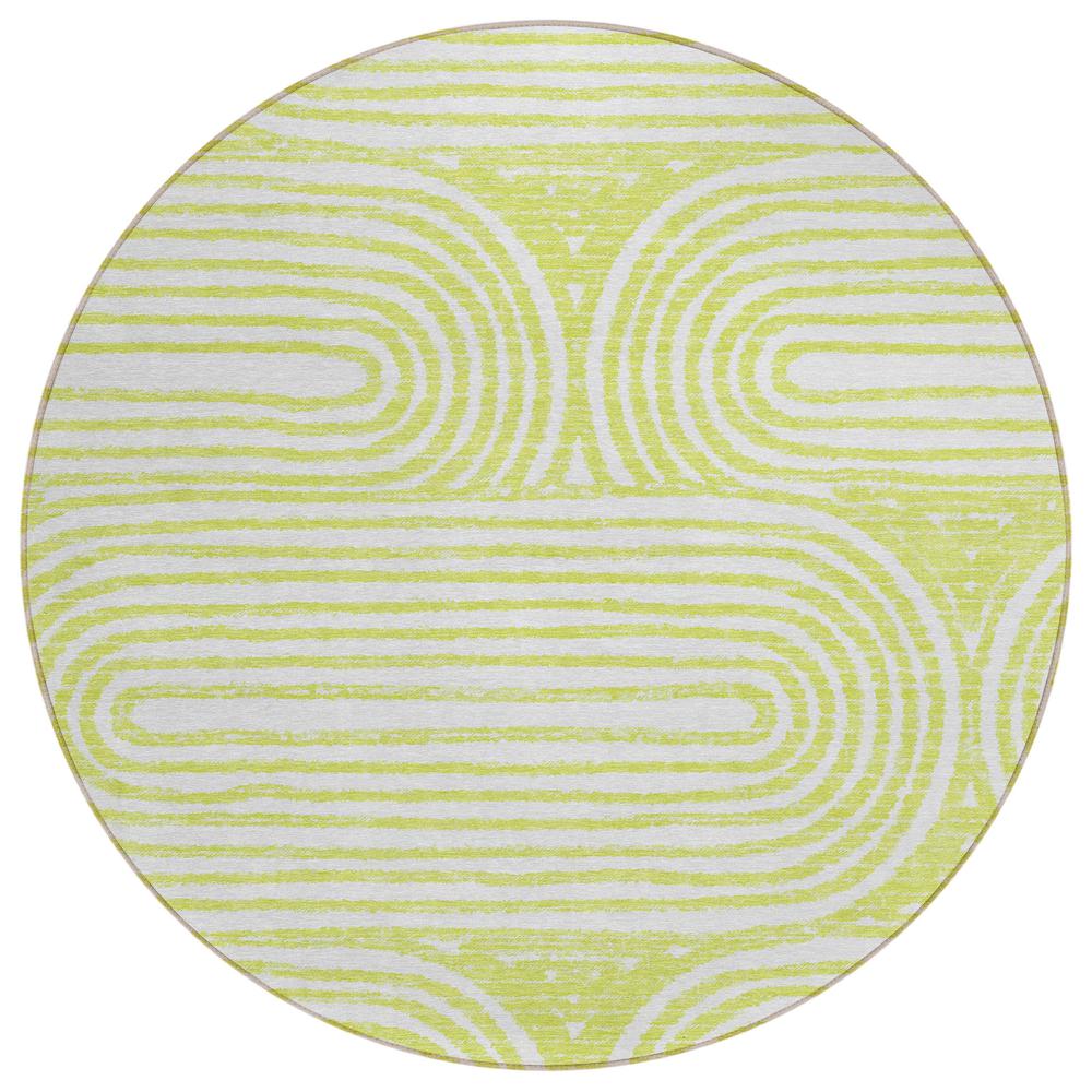 Chantille ACN540 Green 8' x 8' Rug. Picture 1