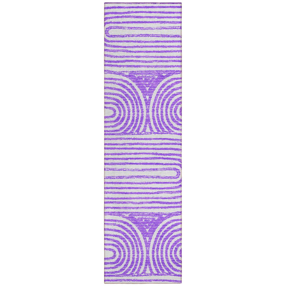 Chantille ACN540 Purple 2'3" x 7'6" Rug. Picture 1