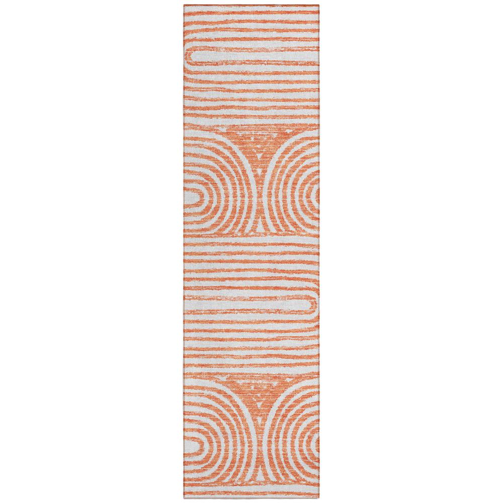 Chantille ACN540 Orange 2'3" x 7'6" Rug. Picture 1