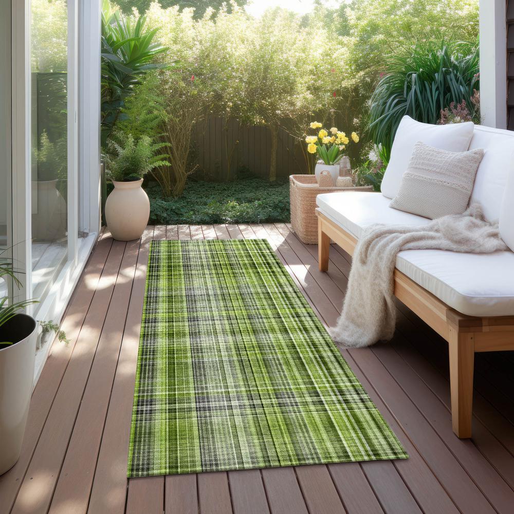 Chantille ACN541 Green 2'3" x 7'6" Rug. Picture 7