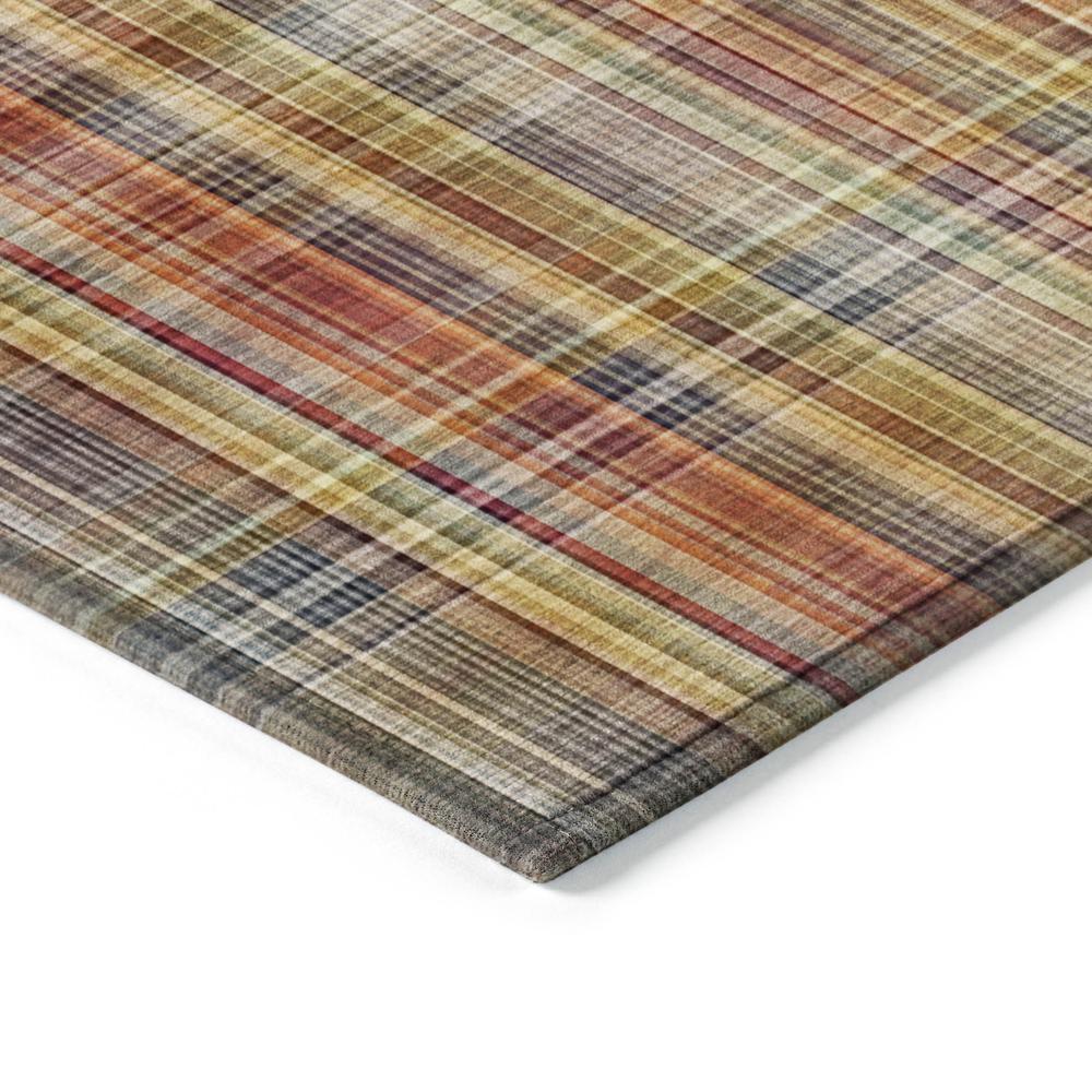 Chantille ACN541 Orange 1'8" x 2'6" Rug. Picture 3