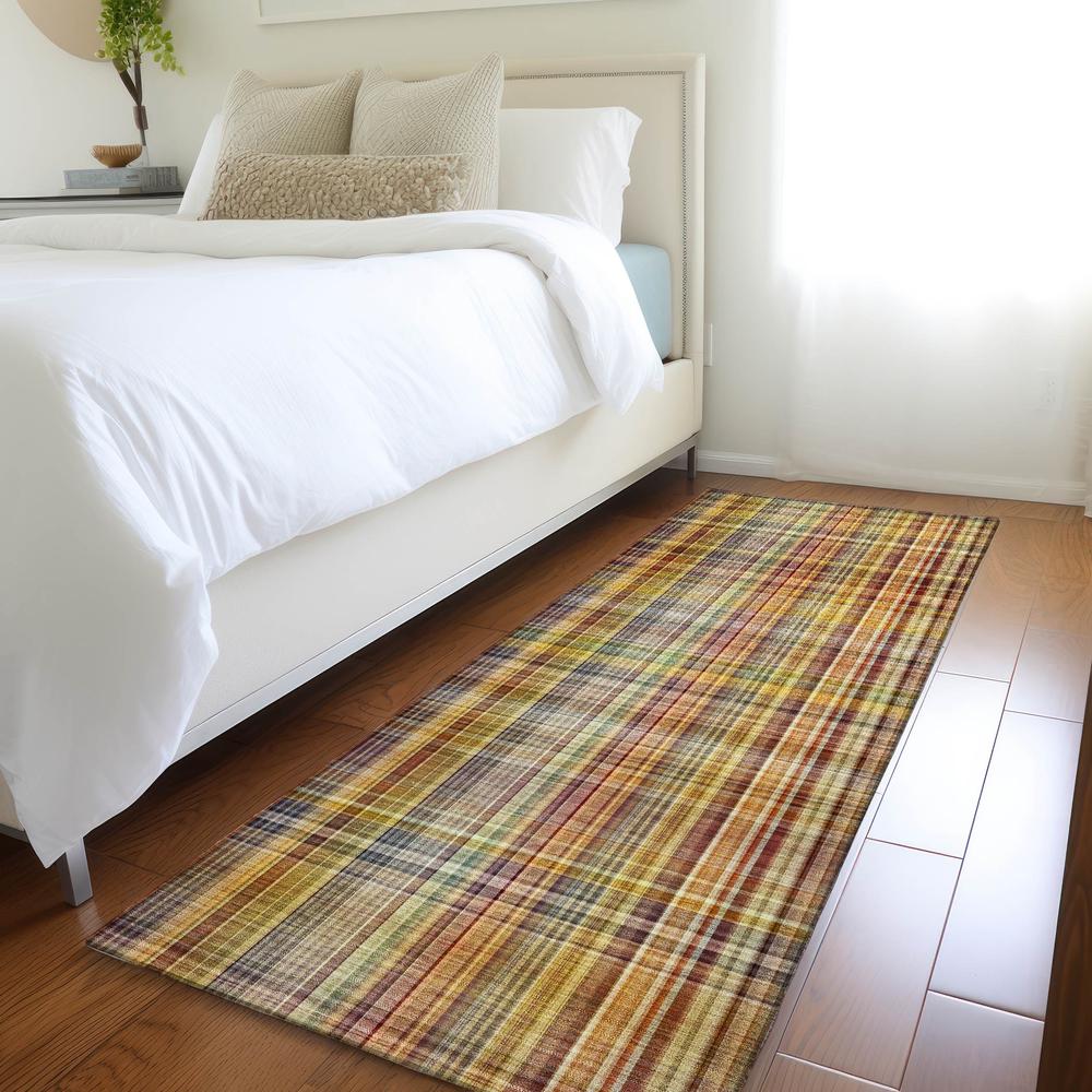Chantille ACN541 Orange 2'3" x 7'6" Rug. Picture 6