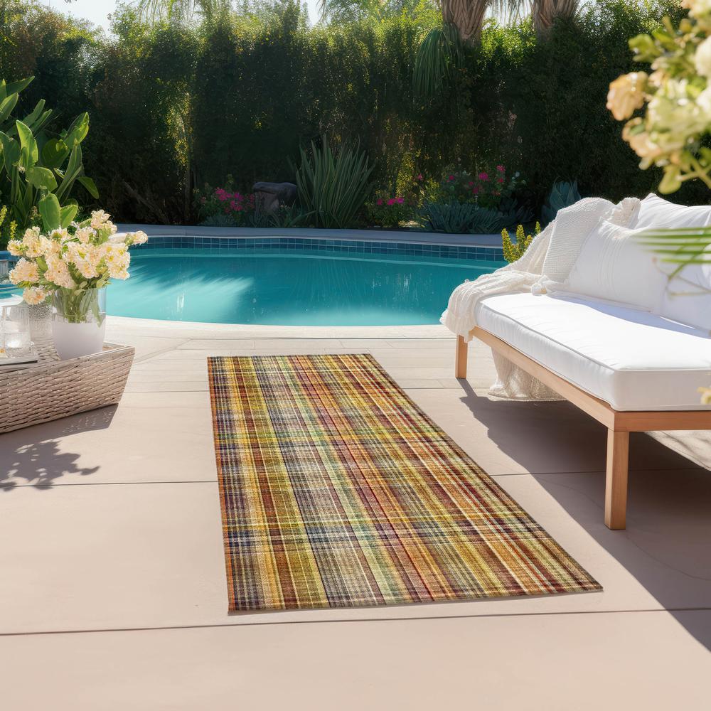 Chantille ACN541 Orange 2'3" x 7'6" Rug. Picture 7