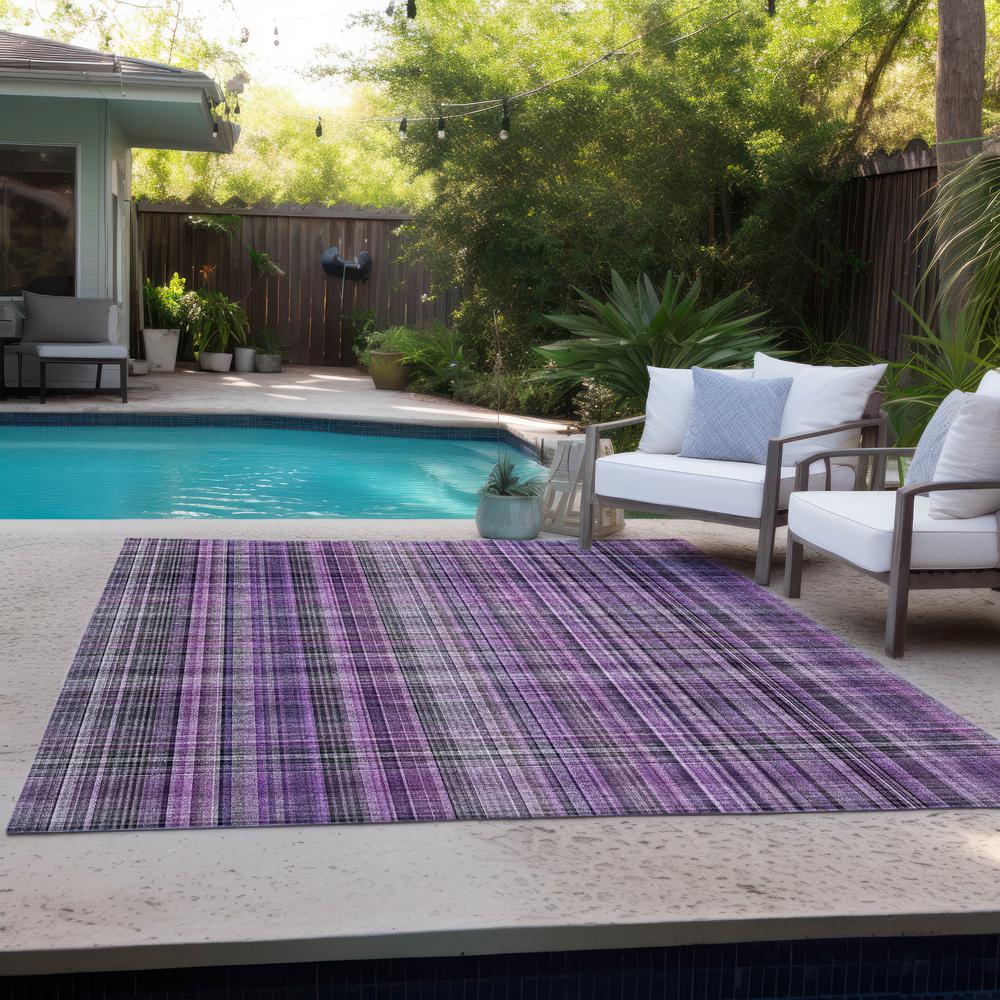 Chantille ACN541 Purple 2'6" x 3'10" Rug. Picture 9