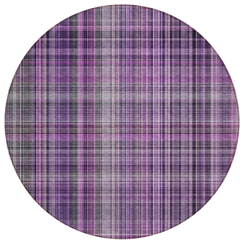 Chantille ACN541 Purple 8' x 8' Rug. Picture 1