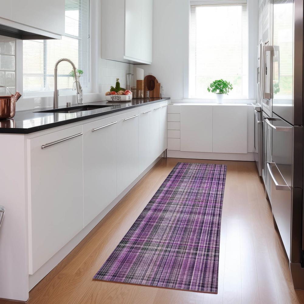 Chantille ACN541 Purple 2'3" x 7'6" Rug. Picture 6