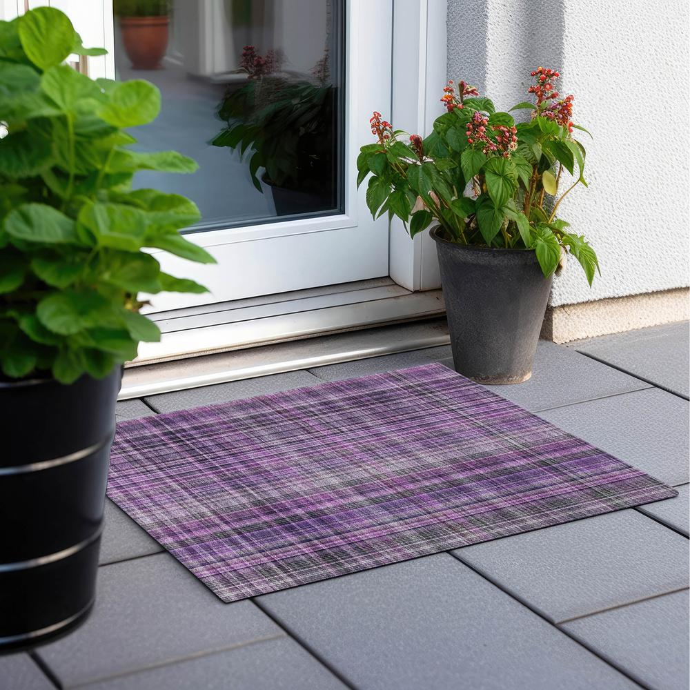 Chantille ACN541 Purple 1'8" x 2'6" Rug. Picture 8