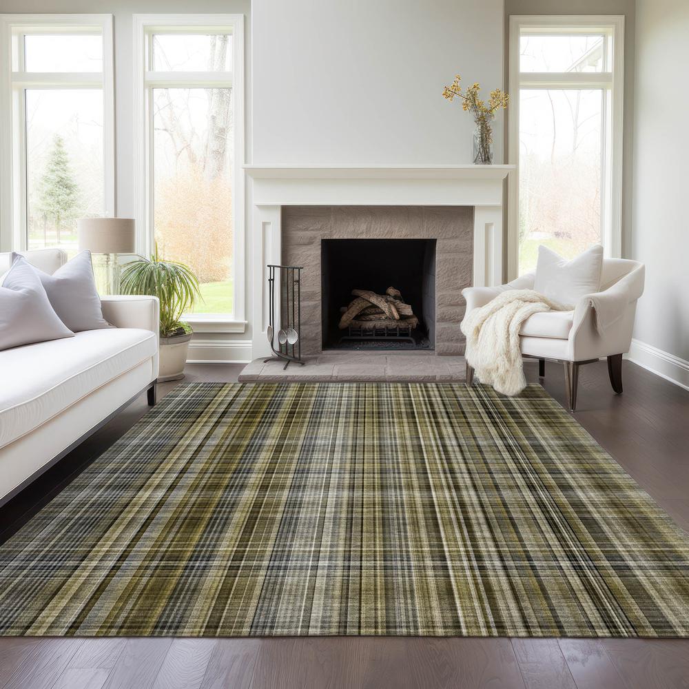 Chantille ACN541 Brown 2'6" x 3'10" Rug. Picture 8