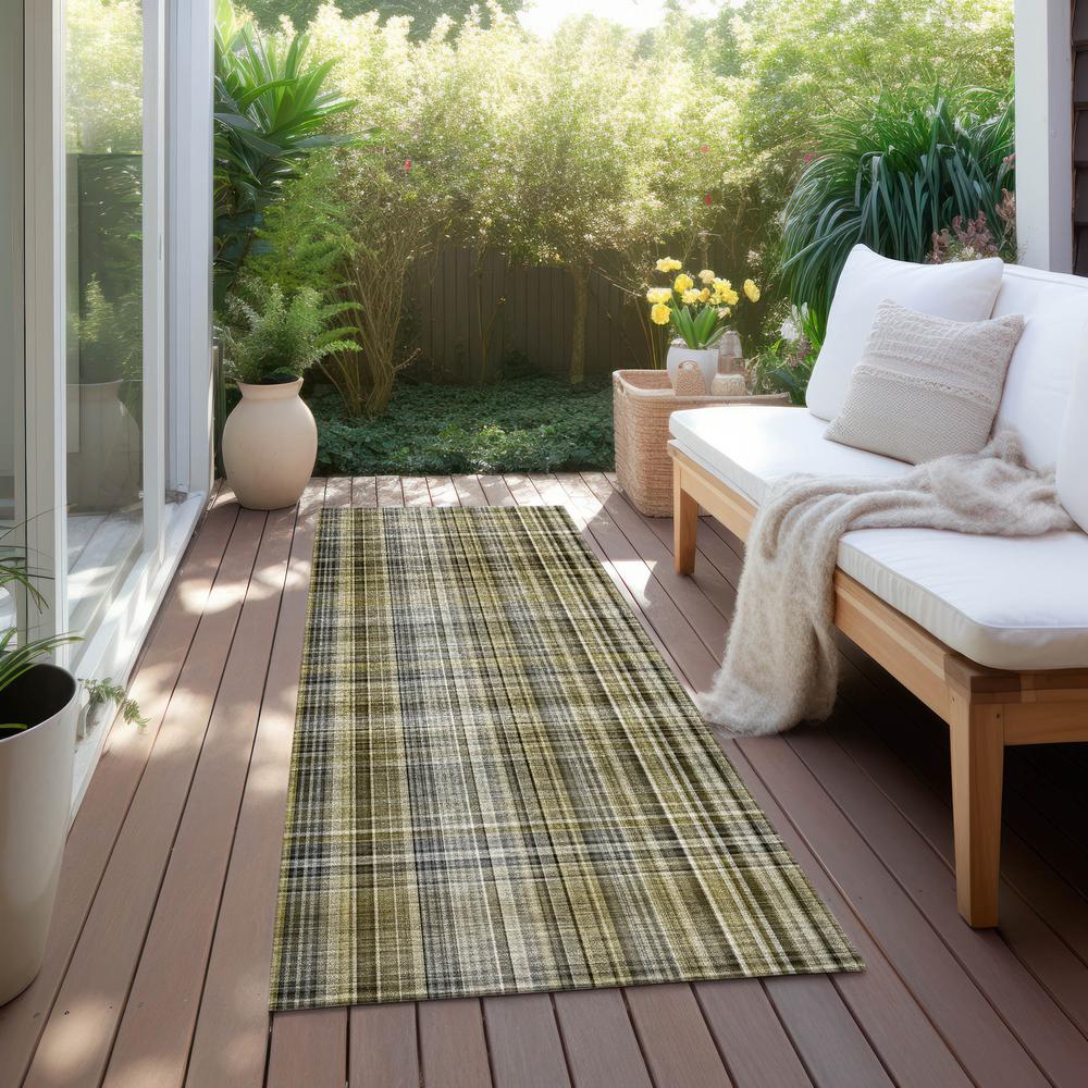 Chantille ACN541 Brown 2'3" x 7'6" Rug. Picture 7