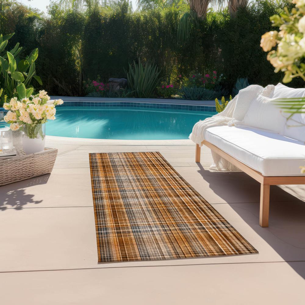 Chantille ACN541 Orange 2'3" x 7'6" Rug. Picture 8