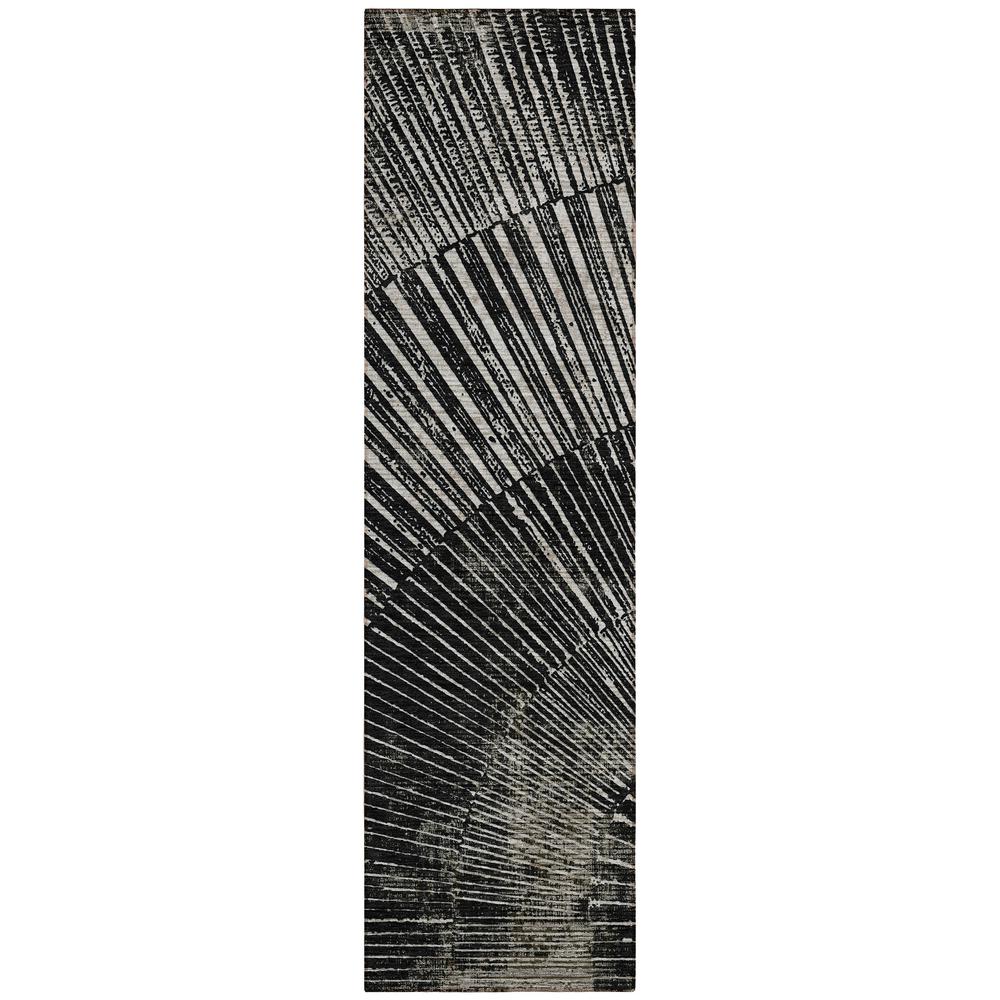 Chantille ACN542 Black 2'3" x 7'6" Rug. Picture 1
