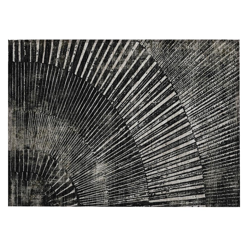 Chantille ACN542 Black 1'8" x 2'6" Rug. Picture 1