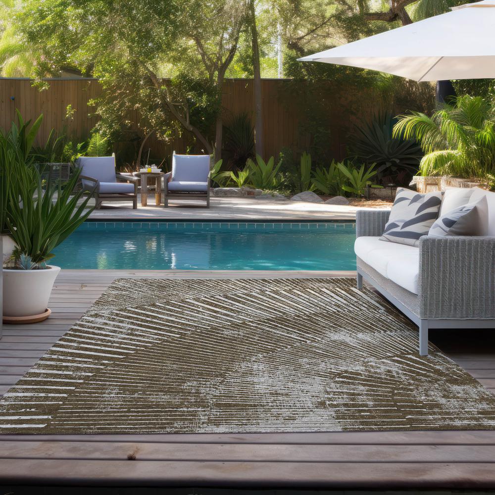 Chantille ACN542 Brown 2'6" x 3'10" Rug. Picture 10
