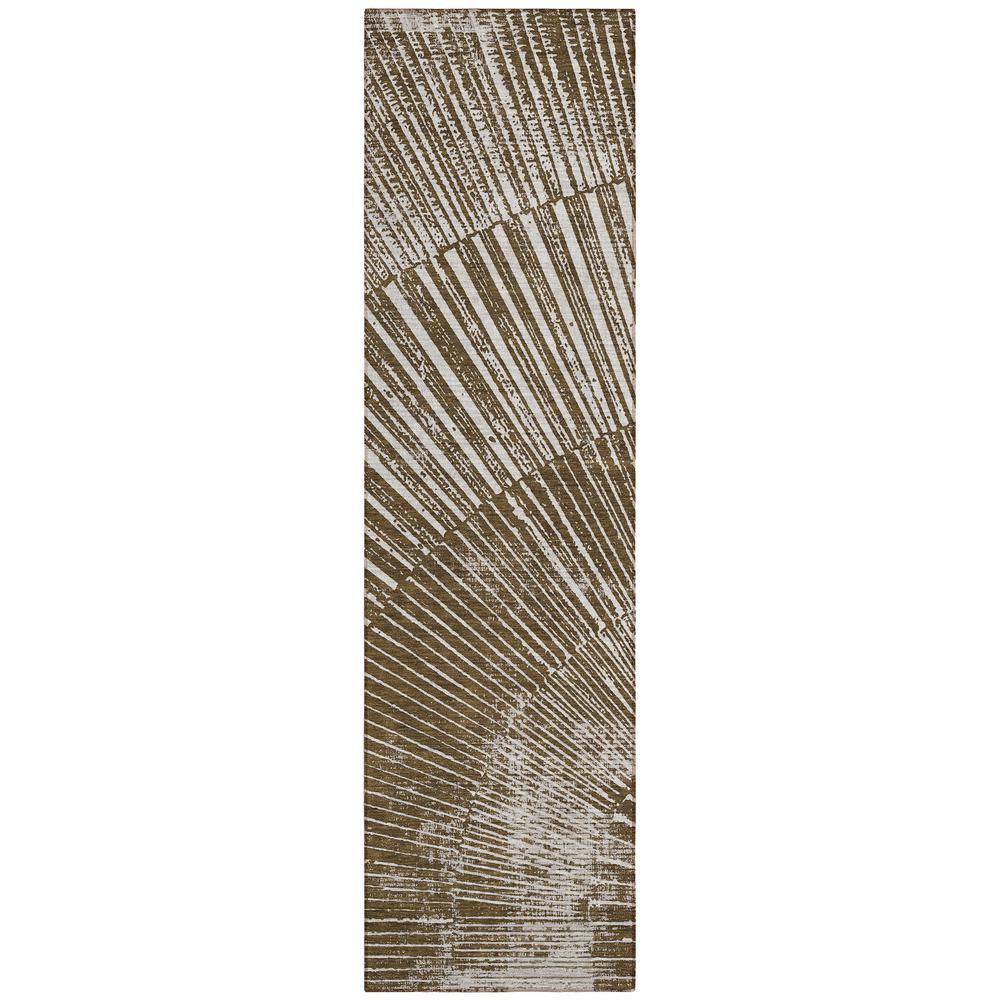 Chantille ACN542 Brown 2'3" x 7'6" Rug. Picture 1
