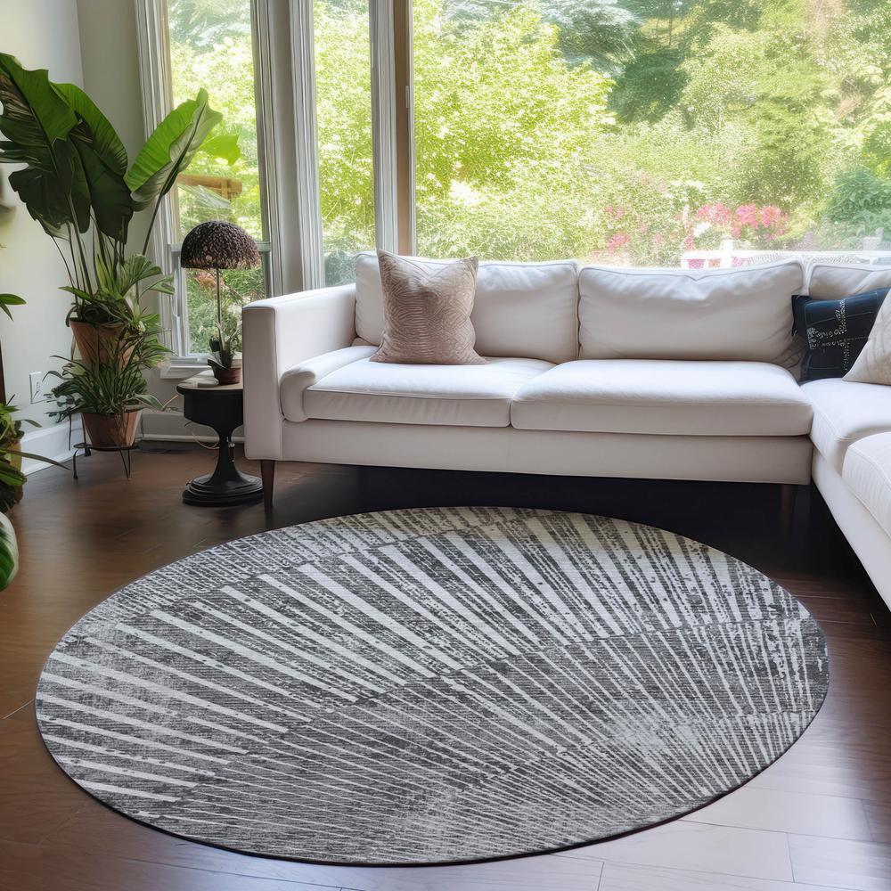 Chantille ACN542 Gray 8' x 8' Rug. Picture 6