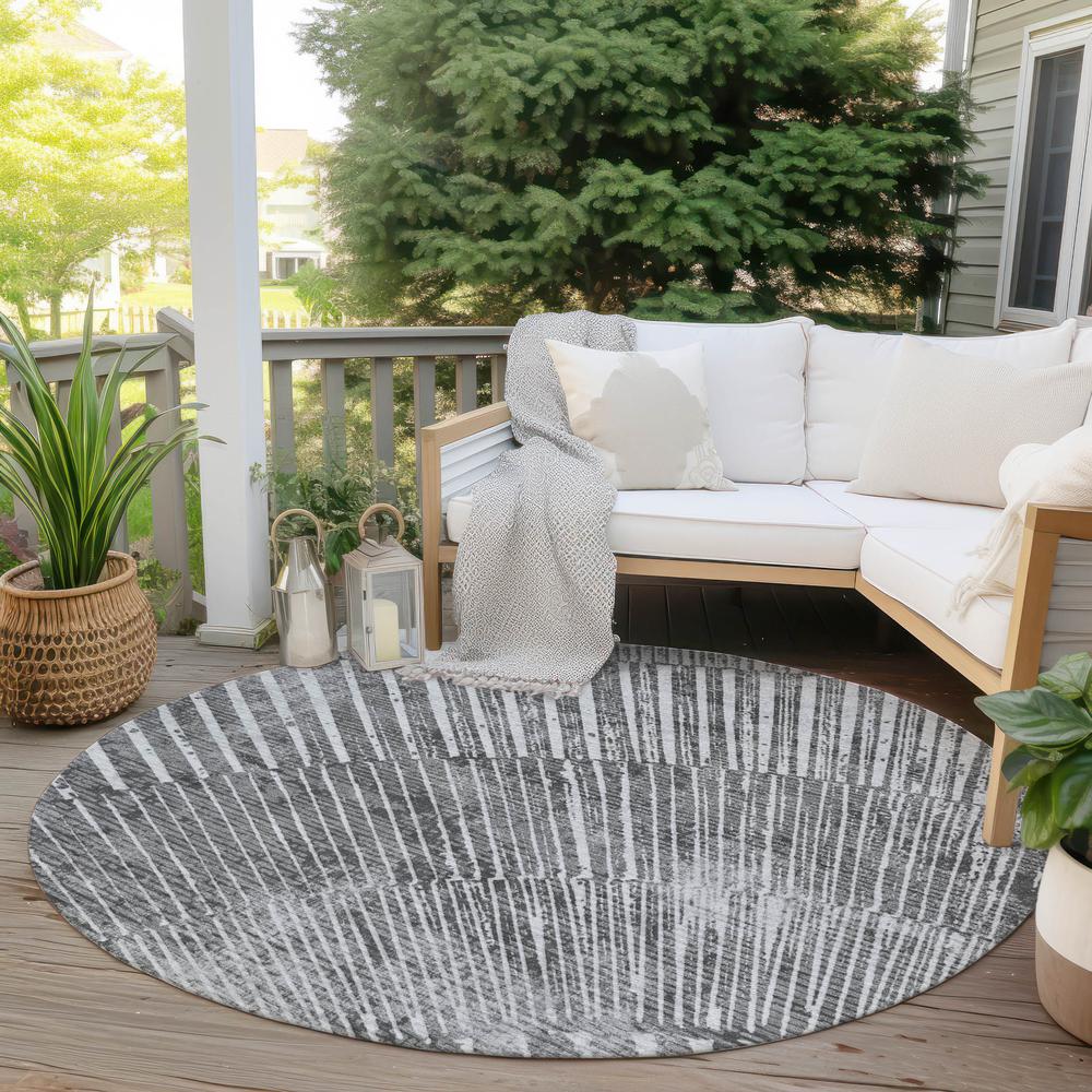 Chantille ACN542 Gray 8' x 8' Rug. Picture 7