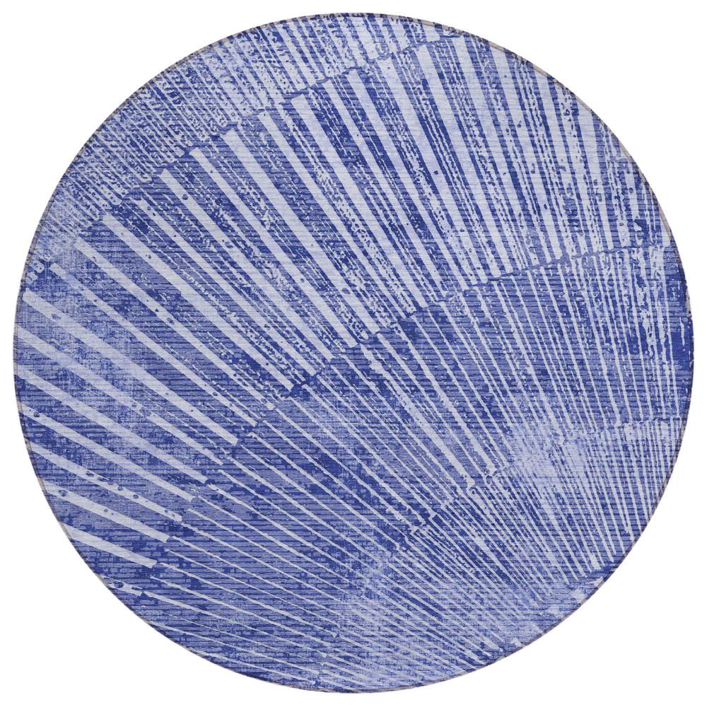 Chantille ACN542 Blue 8' x 8' Rug. Picture 1