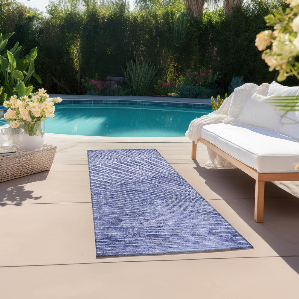 Chantille ACN542 Blue 2'3" x 7'6" Rug. Picture 7