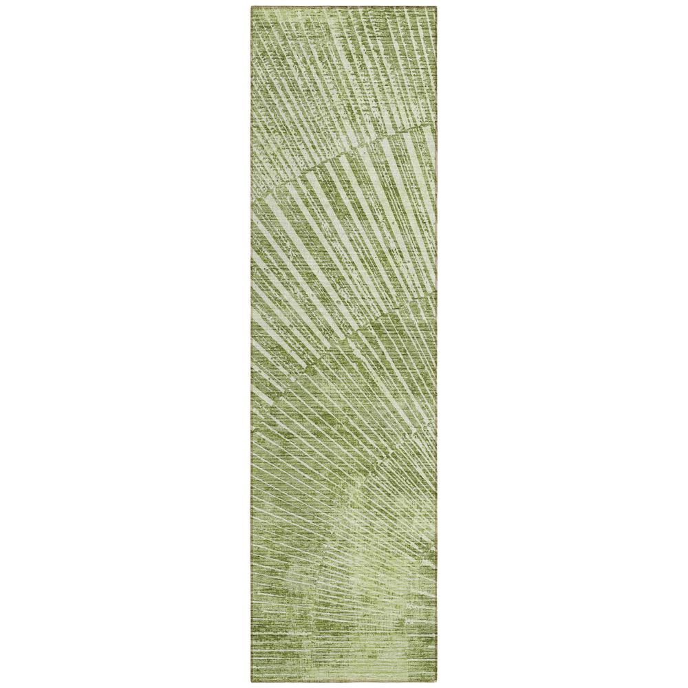 Chantille ACN542 Green 2'3" x 7'6" Rug. Picture 1