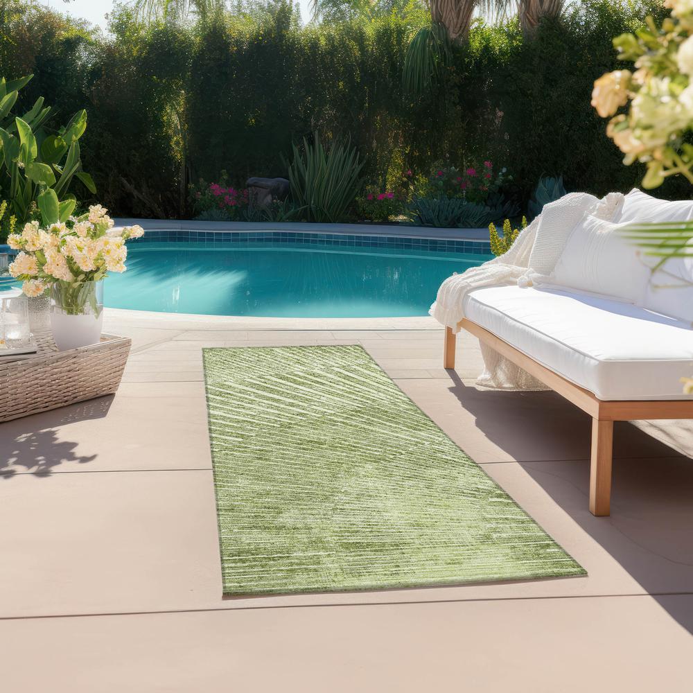 Chantille ACN542 Green 2'3" x 7'6" Rug. Picture 8