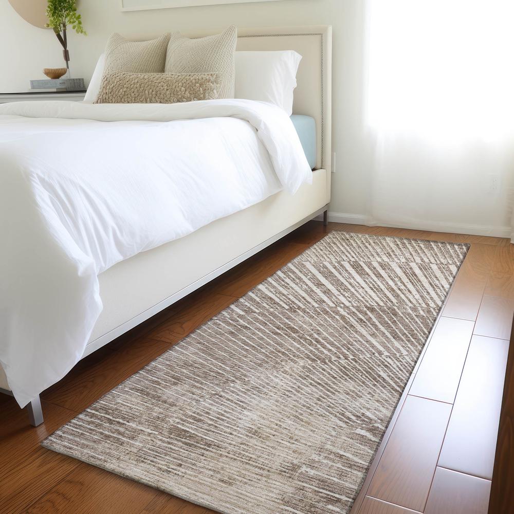 Chantille ACN542 Brown 2'3" x 7'6" Rug. Picture 6