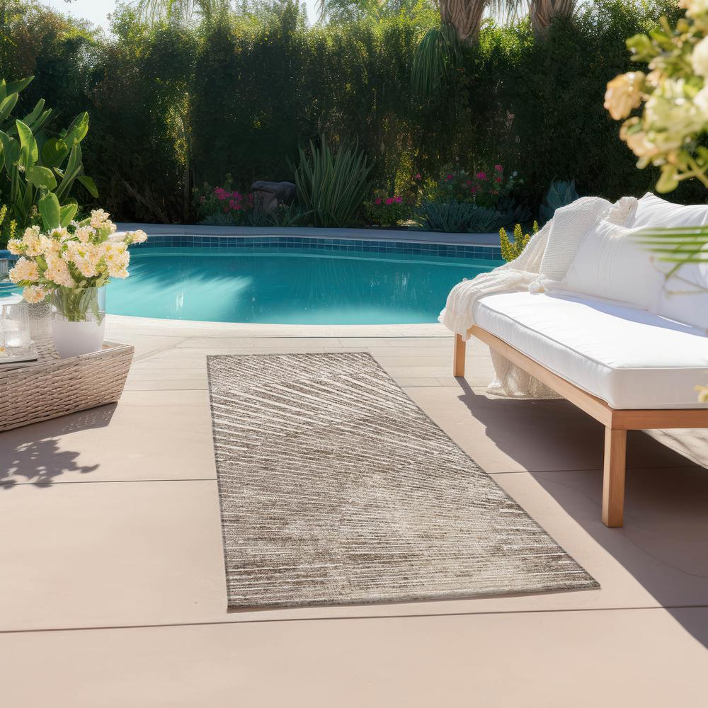 Chantille ACN542 Brown 2'3" x 7'6" Rug. Picture 7
