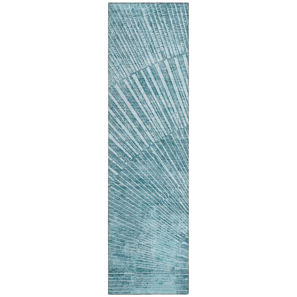 Chantille ACN542 Teal 2'3" x 7'6" Rug. Picture 1
