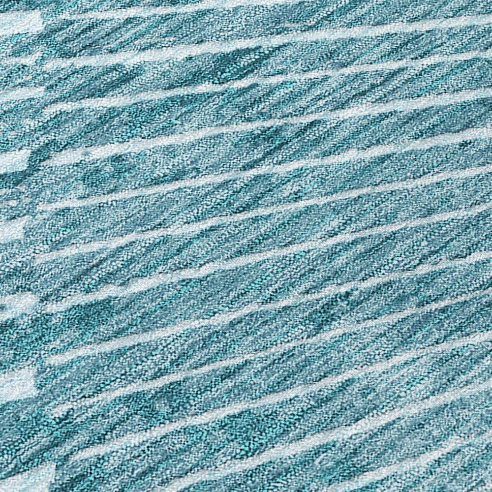 Chantille ACN542 Teal 1'8" x 2'6" Rug. Picture 5