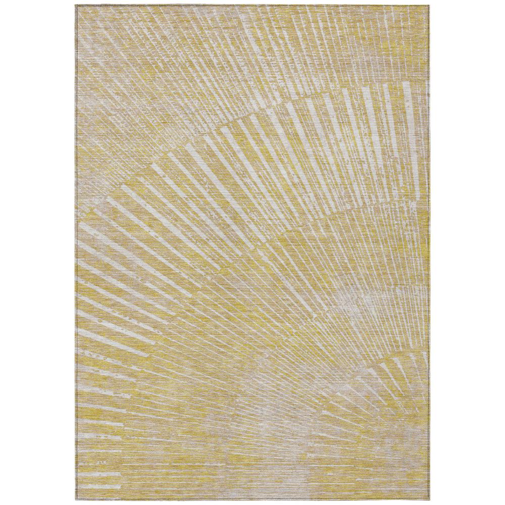 Chantille ACN542 Gold 2'6" x 3'10" Rug. Picture 1