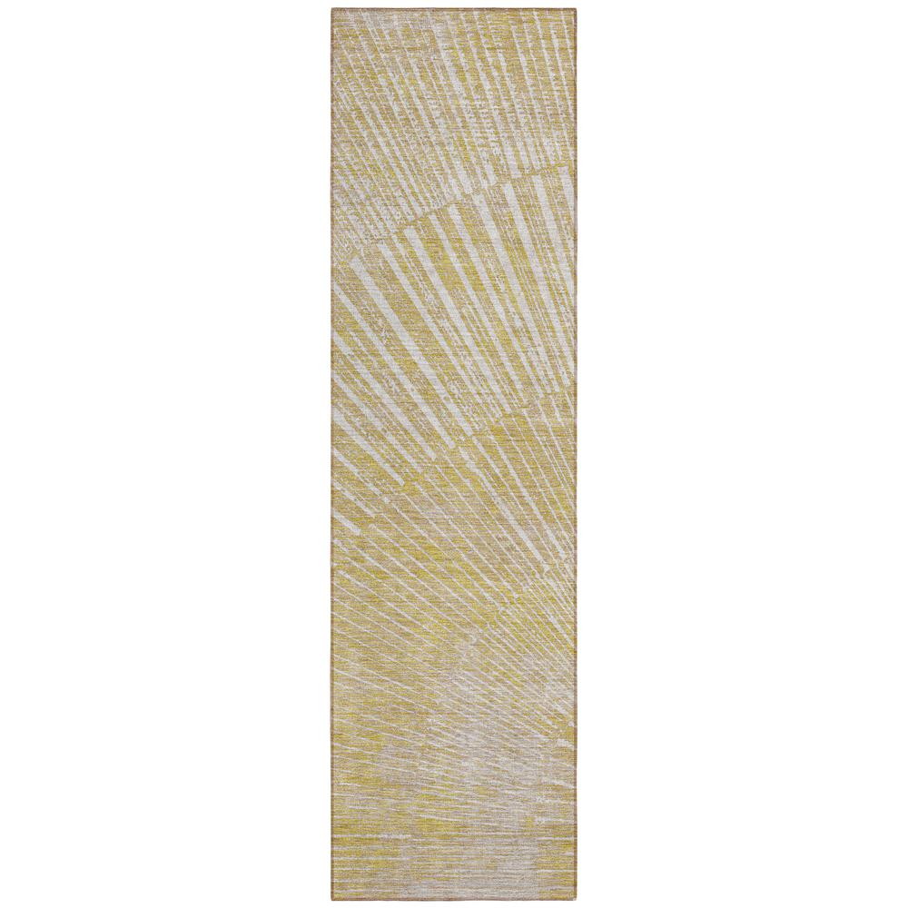 Chantille ACN542 Gold 2'3" x 7'6" Rug. Picture 1