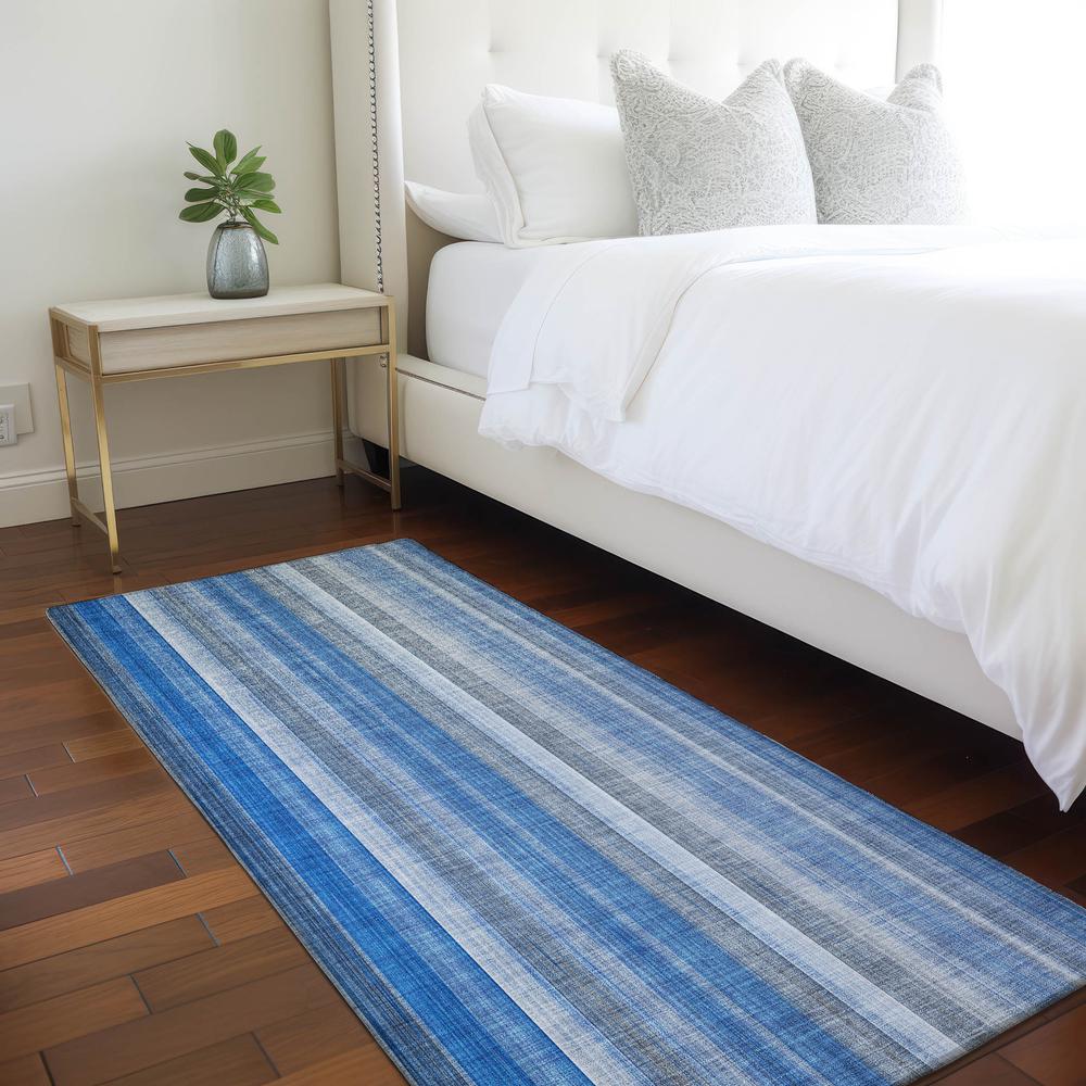 Chantille ACN543 Blue 2'3" x 7'6" Rug. Picture 6