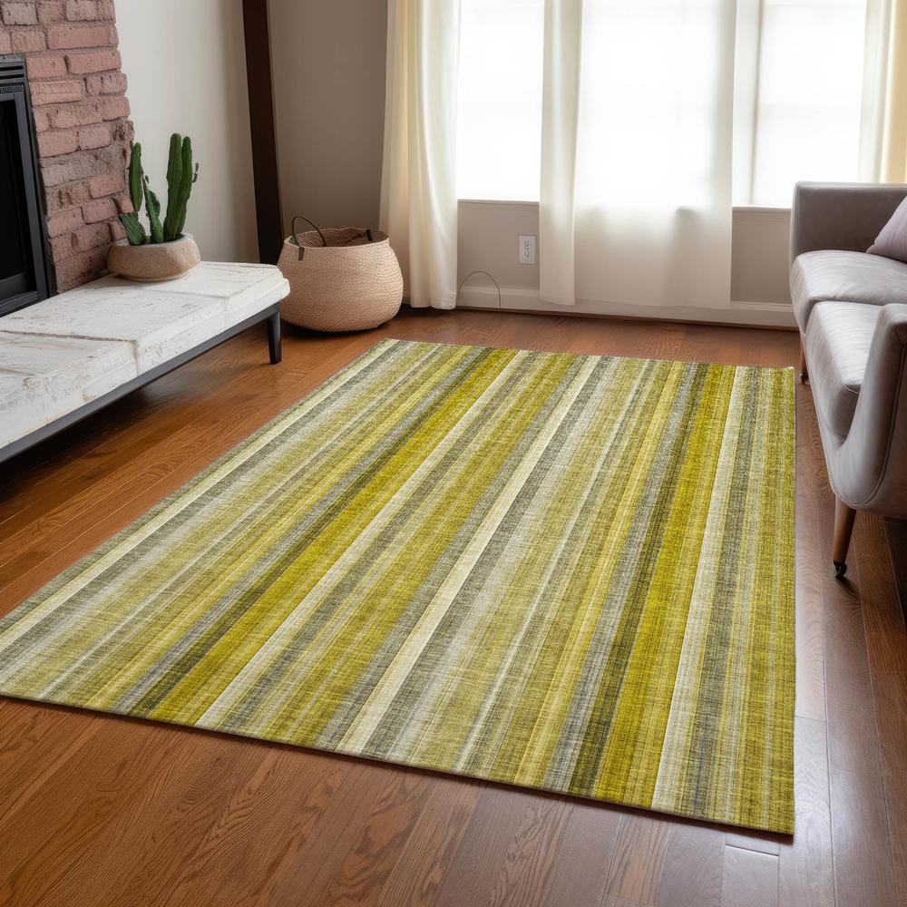 Chantille ACN543 Gold 2'6" x 3'10" Rug. Picture 7
