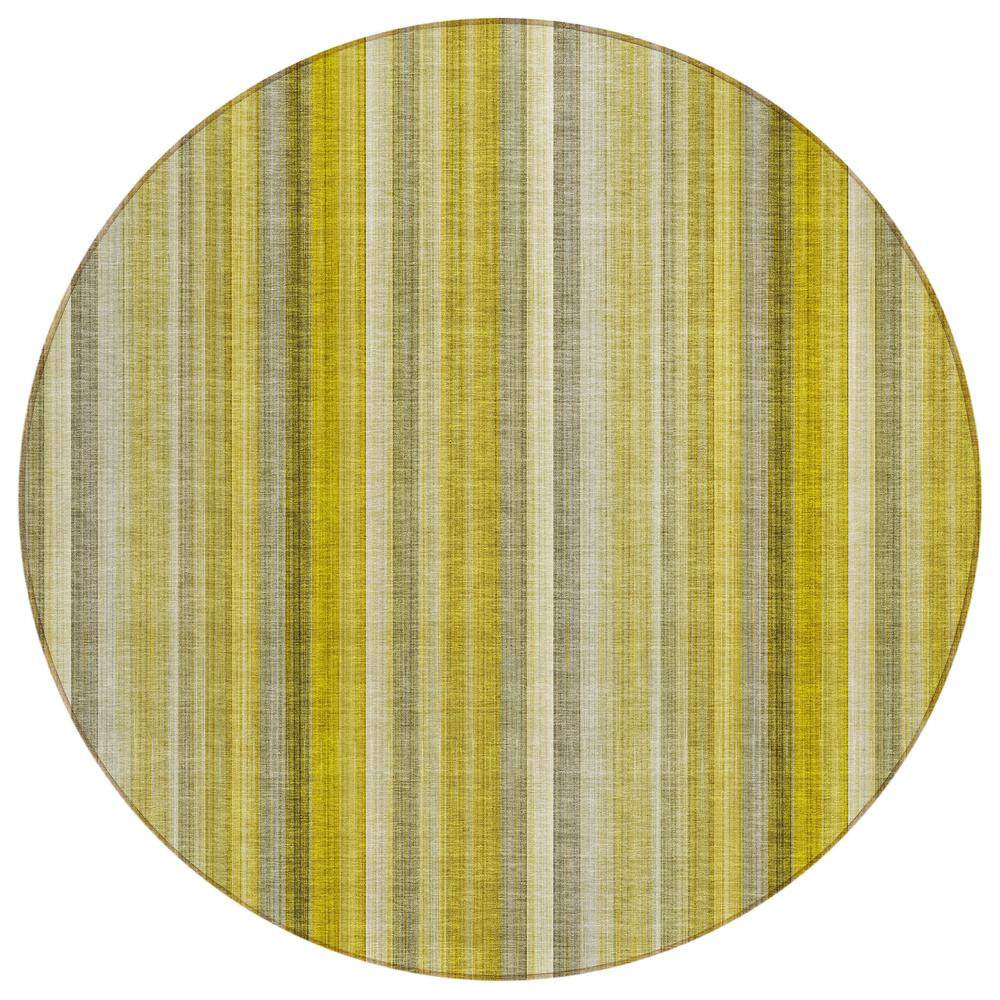 Chantille ACN543 Gold 8' x 8' Rug. Picture 1