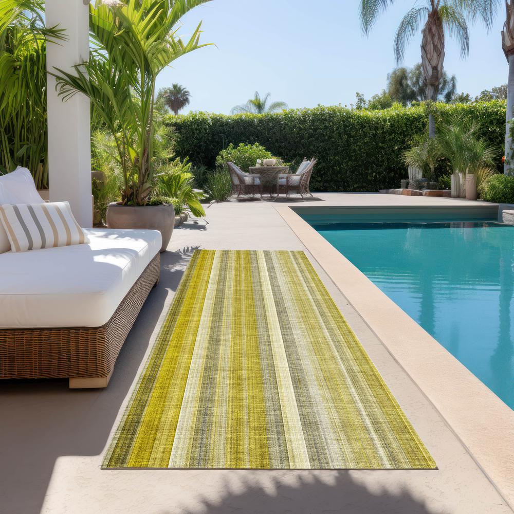 Chantille ACN543 Gold 2'3" x 7'6" Rug. Picture 8