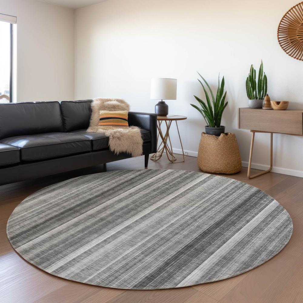 Chantille ACN543 Gray 8' x 8' Rug. Picture 6
