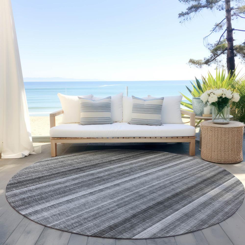 Chantille ACN543 Gray 8' x 8' Rug. Picture 7
