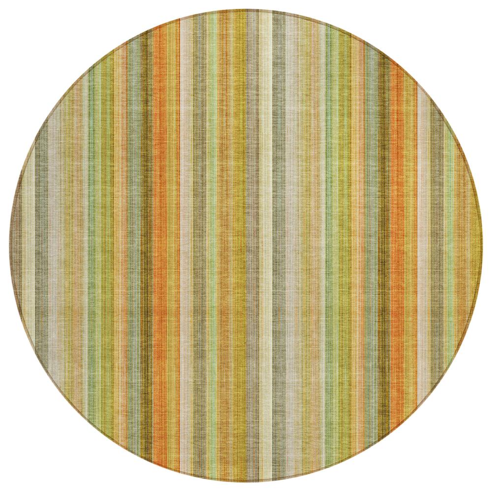 Chantille ACN543 Brown 8' x 8' Rug. Picture 1