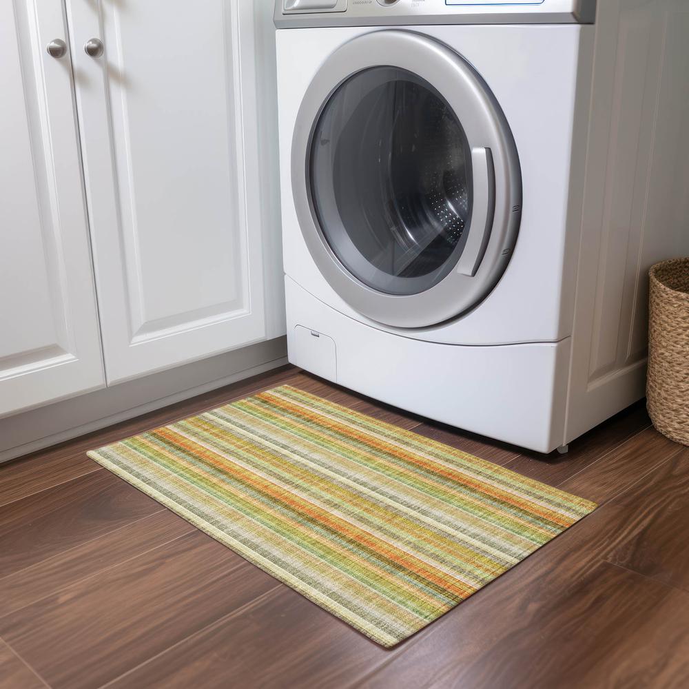 Chantille ACN543 Brown 1'8" x 2'6" Rug. Picture 6