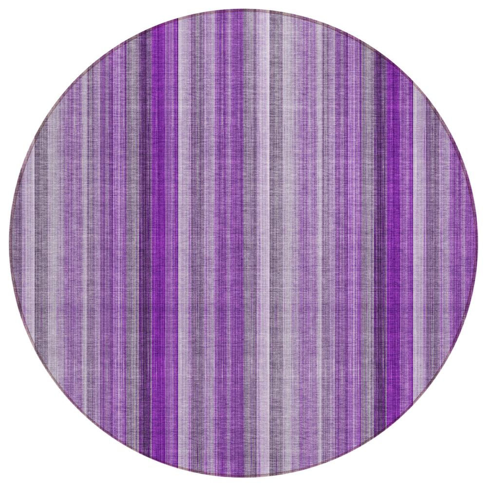 Chantille ACN543 Purple 8' x 8' Rug. Picture 1