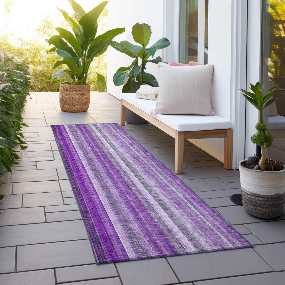 Chantille ACN543 Purple 2'3" x 7'6" Rug. Picture 7