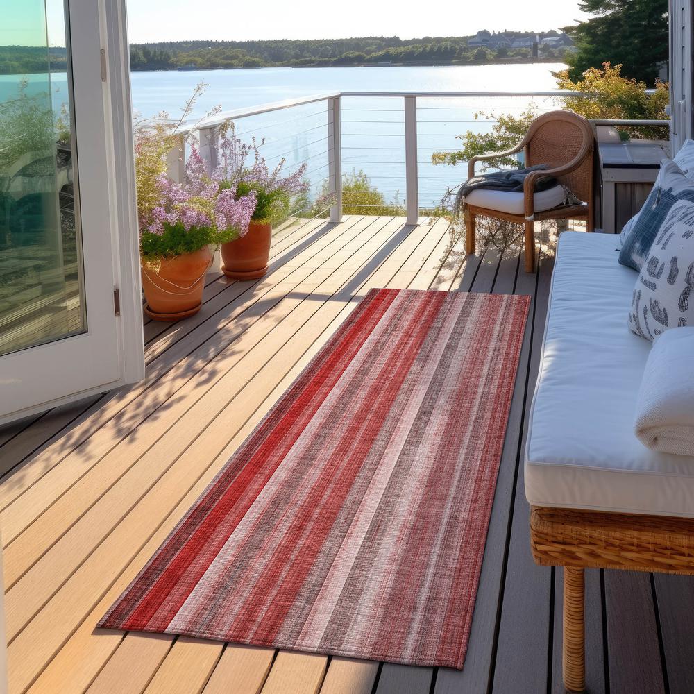 Chantille ACN543 Red 2'3" x 7'6" Rug. Picture 7