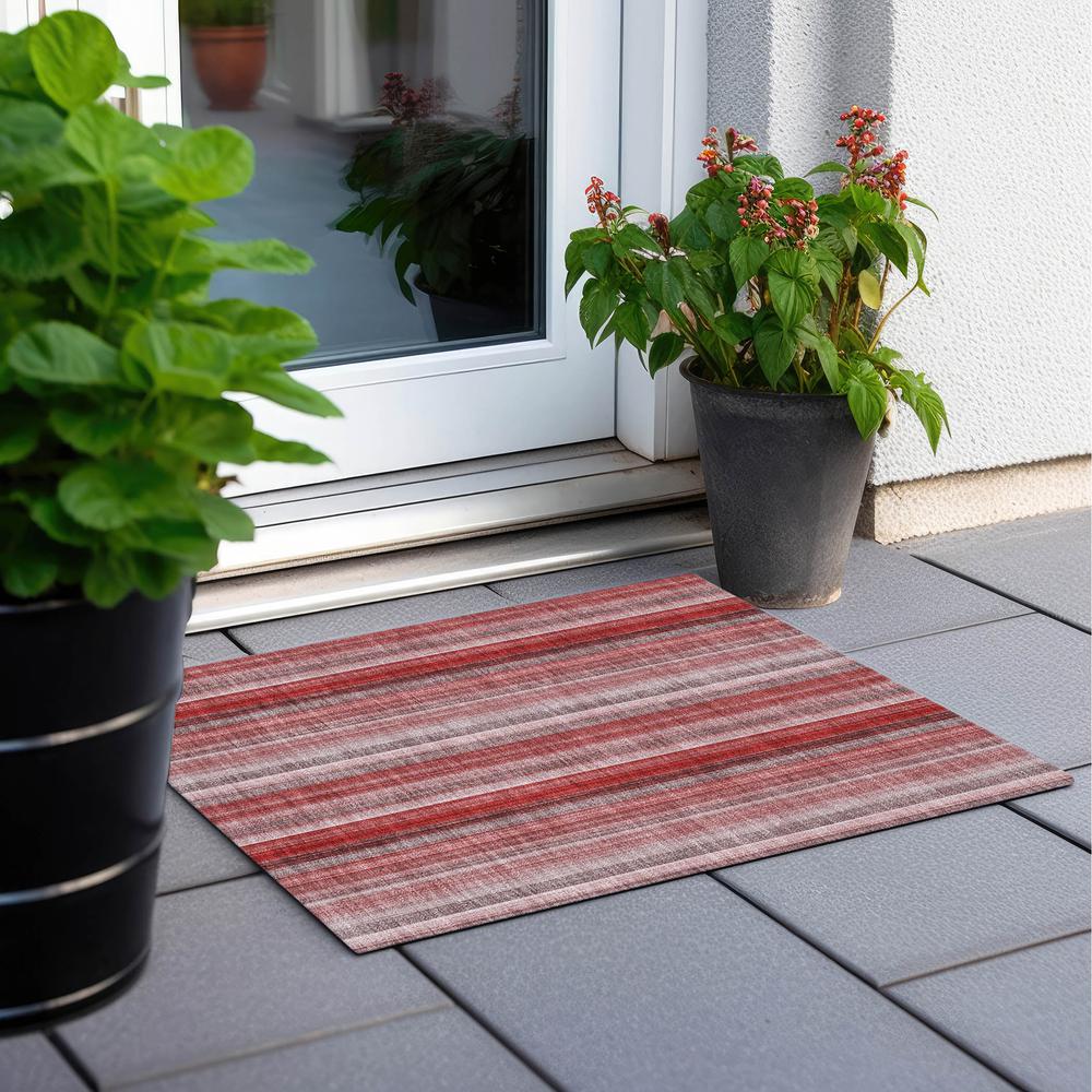 Chantille ACN543 Red 1'8" x 2'6" Rug. Picture 7