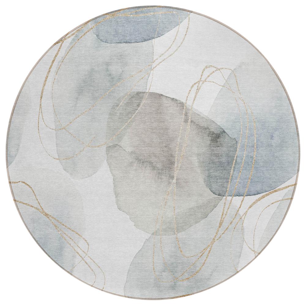 Chantille ACN544 Ivory 8' x 8' Rug. Picture 1