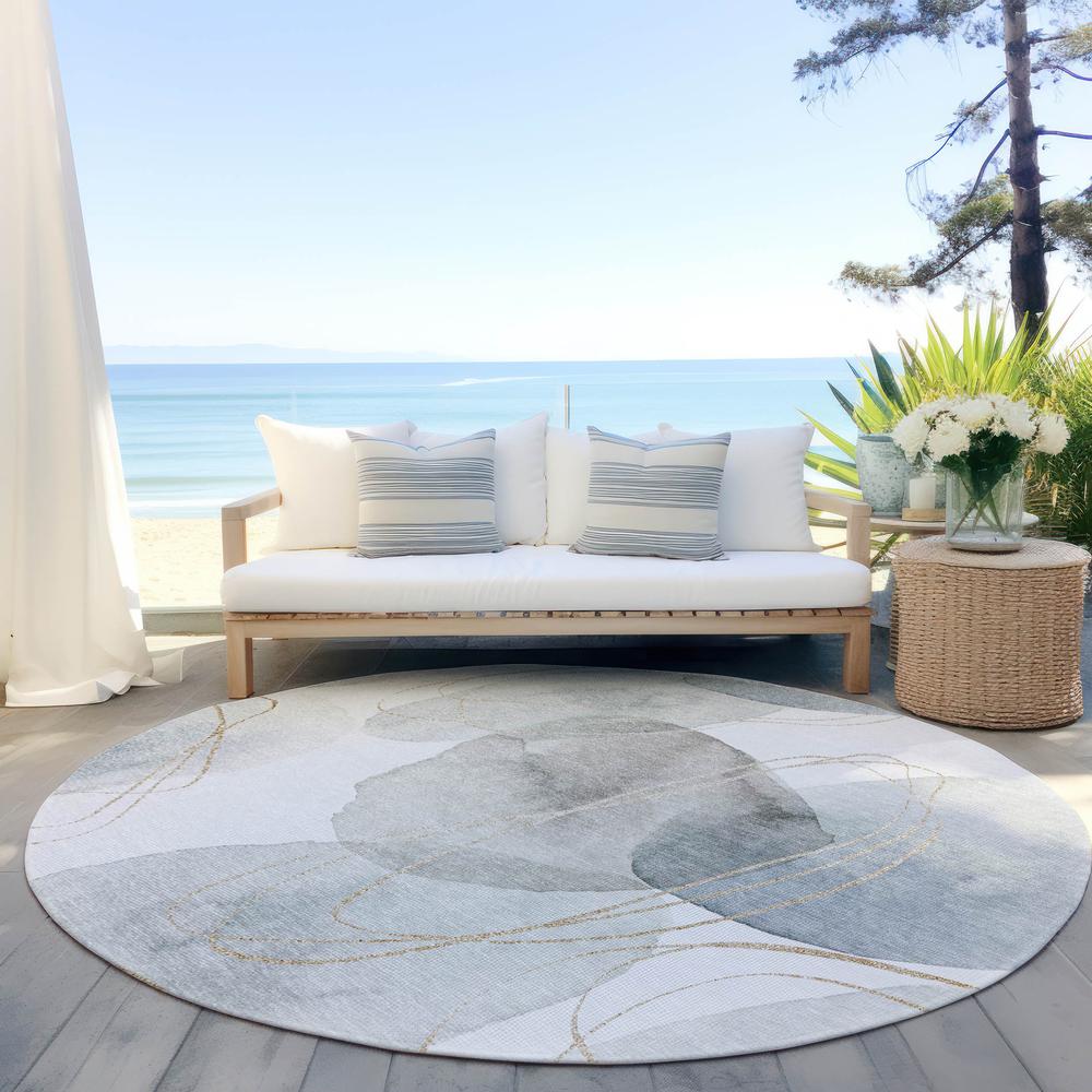 Chantille ACN544 Ivory 8' x 8' Rug. Picture 7